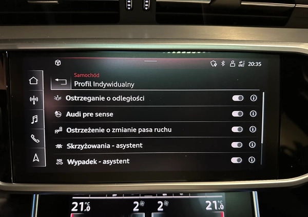 Audi RS6 cena 614000 przebieg: 23209, rok produkcji 2022 z Morąg małe 781